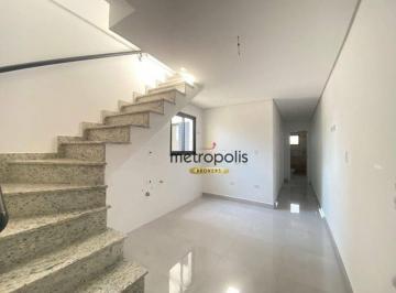 Sala · Cobertura com 2 dormitórios à venda, 100 m² por R$ 610.000,00 - Campestre - Santo André/SP