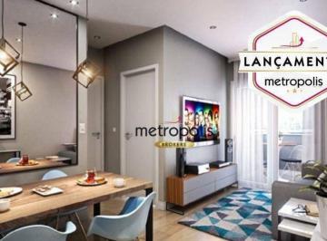 Capa · Apartamento à venda, 55 m² por R$ 415.000,00 - Vila Tibiriçá - Santo André/SP
