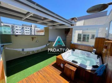 c4601c31dcaca272d9834fd75687704618b96aef · Cobertura com 2 dormitórios à venda, 86 m²  - Santa Maria - Santo André/SP