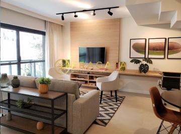 Apartamento · 100m² · 2 Quartos · 2 Vagas · Duplex Novo no Itaim/SP - 100 m² - 2 suítes - Mobiliado - 2 vagas - Depósito - Lazer Completo