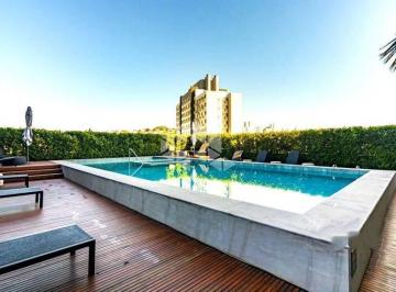 472985_i9Q521_472985655e42814c4df.jpg · Apartamento garden de 1 dormitório c/ 2  garagens e infra completa no Linked junto ao Bourbon Teresó