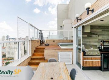 Apartamento de 4 quartos, São Paulo · BROOKLIN 181m² / 4 DORMS / TERRAÇO COM CHURRASQUEIRA E JACUZZI / AR COND / LAZER