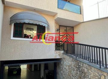 Casa · 198m² · 3 Quartos · 4 Vagas · Sobrado com 3 dormitórios, 1 suíte à venda - Jardim Bom Clima - Guarulhos/SP