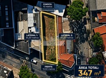 Terreno · 200m² · Terreno Residencial/Comercial à Venda, 347m² - Parque Industriário, Santo André/SP.