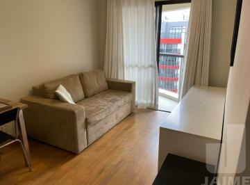 Apartamento · 40m² · 1 Quarto · 1 Vaga · EXCELENTE APARTAMENTO MOBILIADO DE 01 DORMITÓRIO PARA ALUGAR EM HIGIENOPOLIS