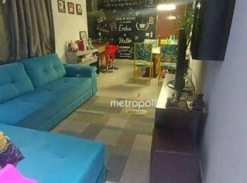 Sala · Cobertura à venda, 134 m² por R$ 585.000,00 - Vila Homero Thon - Santo André/SP