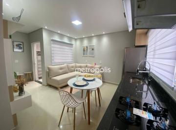 Sala · Sobrado à venda, 90 m² por R$ 594.000,00 - Jardim Santo Antônio - Santo André/SP