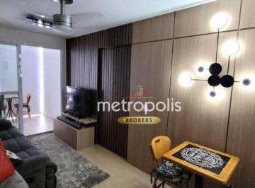 Sala · Apartamento com 1 dormitório à venda, 45 m² por R$ 494.000,00 - Vila Dom Pedro I - São Paulo/SP