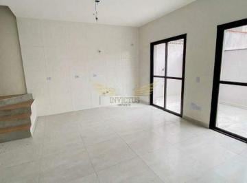 Casa · 100m² · 2 Quartos · 1 Vaga · Sobrado em Condomínio com 2 Dormitórios à Venda, 100m² - Vila Humaitá, Santo André/SP.