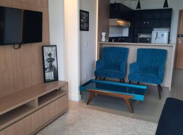 Apartamento · 50m² · 1 Vaga · STUDIO MOBILIADO, ÓTIMA LOCALIZAÇÃO, COMPLETO COM MUITO LAZER!
