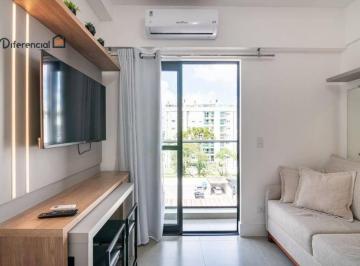 8b2a024af22592dbf72d5a9adb7b95aaf07d7ea0 · Apartamento com 1 dormitório para alugar, 30 m² por R$ 3.450,00/mês - Água Verde - Curitiba/PR
