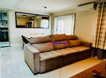 b774e6289b7ce04cae6094b543d5809830093f8e · Apartamento com 3 dormitórios para alugar, 114 m² por R$ 5.861,45 - Vila Santo Antônio - Guarulhos/S