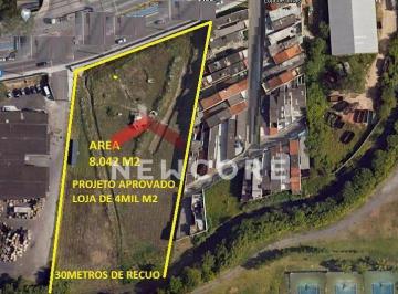 Terreno · 8042m² · Lote em Estrada dos Alvarengas - Assunção - São Bernardo do Campo/SP