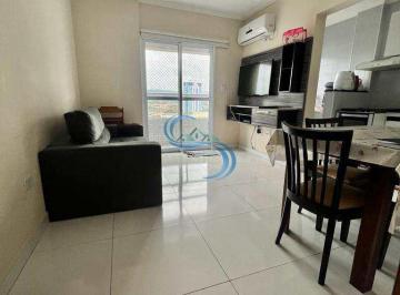 Apartamento · 50m² · 1 Quarto · 1 Vaga · Apartamento com 1 dorm, Caiçara, Praia Grande - R$ 310 mil, Cod: 5135