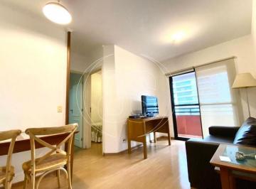 Apartamento · 50m² · 2 Quartos · 1 Vaga · FLAT MOBILIADO PARA LOCAÇÃO - BROOKLIN 50m²