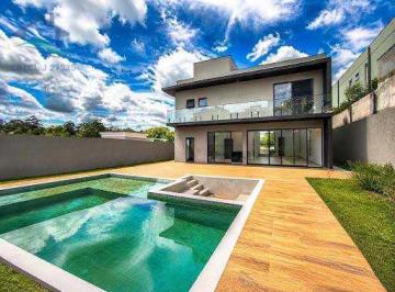 Casa · 299m² · 4 Quartos · 4 Vagas · Casa alto padrão moderna condomínio Figueira Garden Atibaia