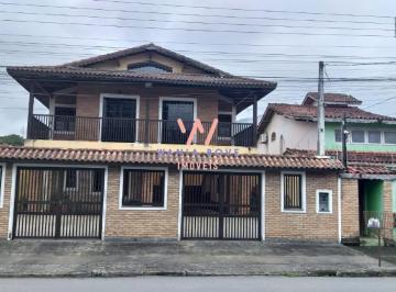 Casa · 261m² · 4 Quartos · 7 Vagas · Casa a 200m da Praia, com 4 dormitórios à venda, 260 m² por R$ 1.050.000 - Indaiá - Caraguatatuba/SP