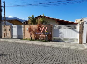 Casa · 160m² · 4 Quartos · 6 Vagas · Casa com Edícula, 4 dormitórios à venda, 160m² por R$ 850.000 - Martim de Sá - Caraguatatuba/SP