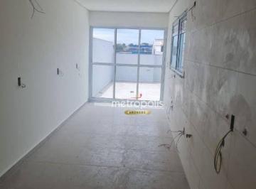 Terraço · Cobertura à venda, 92 m² por R$ 474.000,00 - Utinga - Santo André/SP