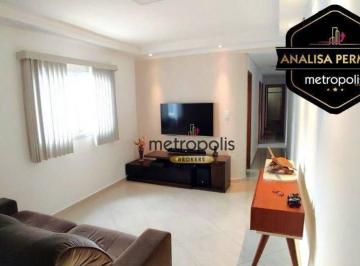 182cee0459eb5df770197c8028d73f834c172c22 · Cobertura à venda, 166 m² por R$ 801.000,00 - Campestre - Santo André/SP