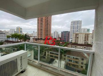 69decacccddd332dffe780da520b73d629088540 · Apartamento com 1 dormitório com Lazer, 47 m² por R$ 660.000 - Boqueirão - Santos/SP