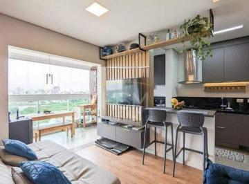 Sala · Apartamento para aluguel, 1 quarto, 1 vaga, Anchieta - São Bernardo do Campo/SP