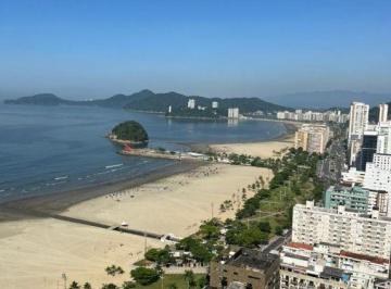 Apartamento · 63m² · 1 Quarto · 1 Vaga · Apartamento em Gonzaga, Santos/SP de 63m² 1 quartos para locação R$ 5.400,00/mes