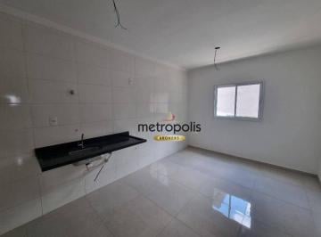 Cozinha e sala · Apartamento à venda, 52 m² por R$ 375.000,01 - Nova Gerti - São Caetano do Sul/SP