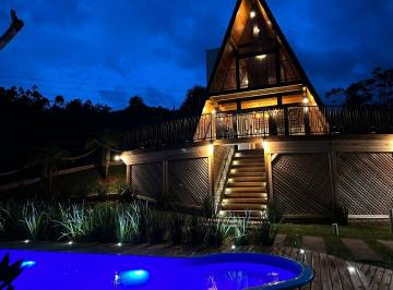 Rural de 2 quartos, Canelinha · Canelinha/SC - Chácara em Meio a Natureza com Lindo Chalé, Piscina.
