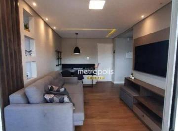 Sala · Apartamento Garden à venda, 77 m² por R$ 551.000,00 - Centro - Diadema/SP