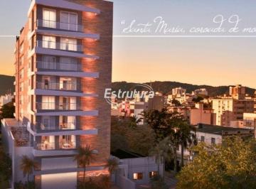 Apartamento · 95m² · 2 Quartos · Residencial Montline apartamento 2 dormitórios com suíte no centro de Santa Mari