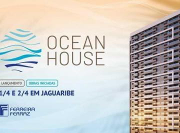 Apartamento · 42m² · 1 Quarto · 1 Vaga · OCEAN HOUSE JAGUARIBE - QUARTO E SALA EM 42,92M²
