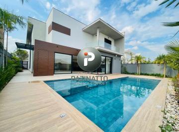 Foto 01 · Casa no condomínio Montblanc Residence para venda em Campinas com 4 suítes.