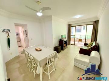 Apartamento · 90m² · 3 Quartos · 1 Vaga · Apartamento de 3 quartos para locação temporada na Praia do Morro