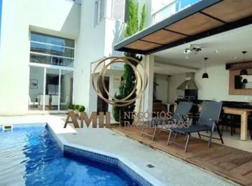 Foto 01 · Sobrado com 3 dormitórios, Piscina com prainha e Telão, 3 Sacadas em condomínio fechado. R$ 1.650.00