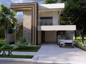 Foto 01 · CASA NOVA À VENDA EM CONDOMÍNIO, 184m²AC, 300m³ TOTAL, 3 SUÍTES, PÉ DIREITO, COZINHA INTEGRADA, PISC
