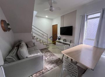 7092cb1617347c48ed5119daf17533c2e9536b29 · Apartamento Cobertura, 2 dormitórios à venda, 92 m² por R$ 402.000 - Vila São Francisco - Suzano/SP