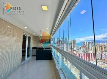 b7a02deed2573cf2ac40e7dffbea1eb65a8127c1 · Apartamento com 3 dormitórios para alugar, 112 m² por R$ 9.000,00/mês - Canto do Forte - Praia Grand