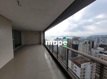 f0ecb8b53681edfed6d16e5536e89262958d5b1c · Apartamento com 3 dormitórios à venda, 210 m² por R$ 3.300.000,00 - Embaré - Santos/SP