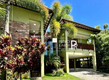 Casa · 400m² · 6 Quartos · 4 Vagas · Casa à Venda em Praia do Forte Alto Padrão 6 Suítes Em Condomínio