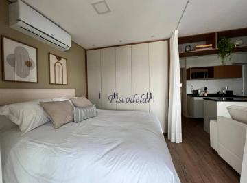 ec192b9199d283efe424a6f5db53177898ae88f0 · Studio mobiliado, 1 dormitório, com varanda, à venda, 49 m² , Vila Nova Conceição - perto Parque do