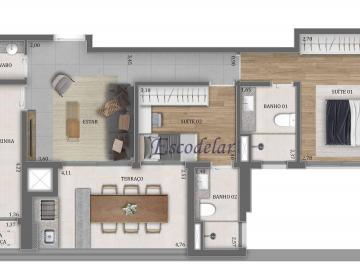 ffcffadda54a0baf8c6c9395e019edbbaad218b7 · Apartamento com 2 quartos, 1 vaga à venda, 79 m² Jardim das Perdizes - São Paulo/SP