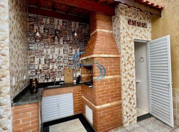 Casa · 83m² · 3 Quartos · 2 Vagas · Sobrado com 3 dorms, Solemar, Praia Grande - R$ 420 mil, Cod: 5168