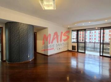 2cd492084aba1f1245b434dd0157248258b50dd7 · Apartamento com 3 dormitórios à venda, 137 m² - Embaré - Santos/SP