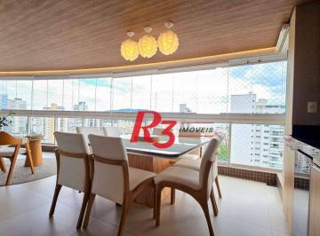 fc8d39d865e784395cab43293d893f2325500c8e · Apartamento à venda, 164 m² por R$ 3.250.000,00 - Aparecida - Santos/SP