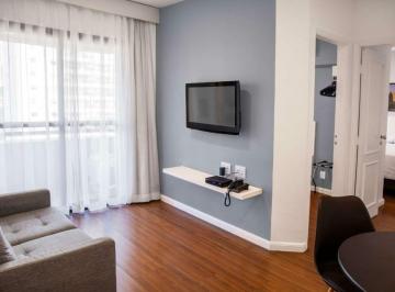 Apartamento · 43m² · 1 Quarto · 1 Vaga · Flat totalmente mobiliado e com serviços para investimento no pool.
