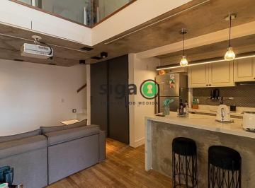 Apartamento · 75m² · 1 Quarto · 2 Vagas · Apartamento Duplex a venda na Vila Nova Conceição com 76m2