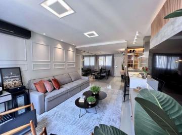 Apartamento · 128m² · 4 Quartos · 3 Vagas · APARTAMENTO FINAMENTE DECORADO - 4 SUÍTES - 3 VAGAS - ÁREA DE LAZER COMPLETA - ÓTIMA LOCALIZAÇÃO