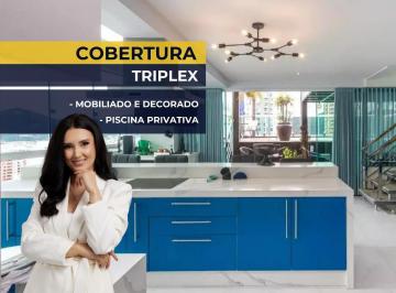 Apartamento · 350m² · 4 Quartos · 5 Vagas · Cobertura 4 quartos mobiliado à venda no Edifício Ocean Tower Balneário Camboriú