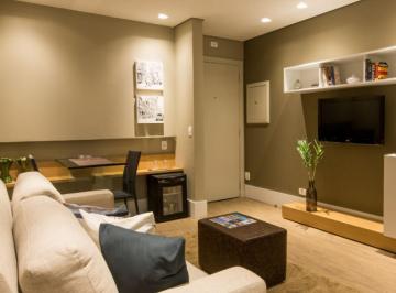 Apartamento · 34m² · 1 Quarto · 1 Vaga · Flat Transamérica Berrini disponível com 34m², 01 dormitório e 01 vaga de garagem
